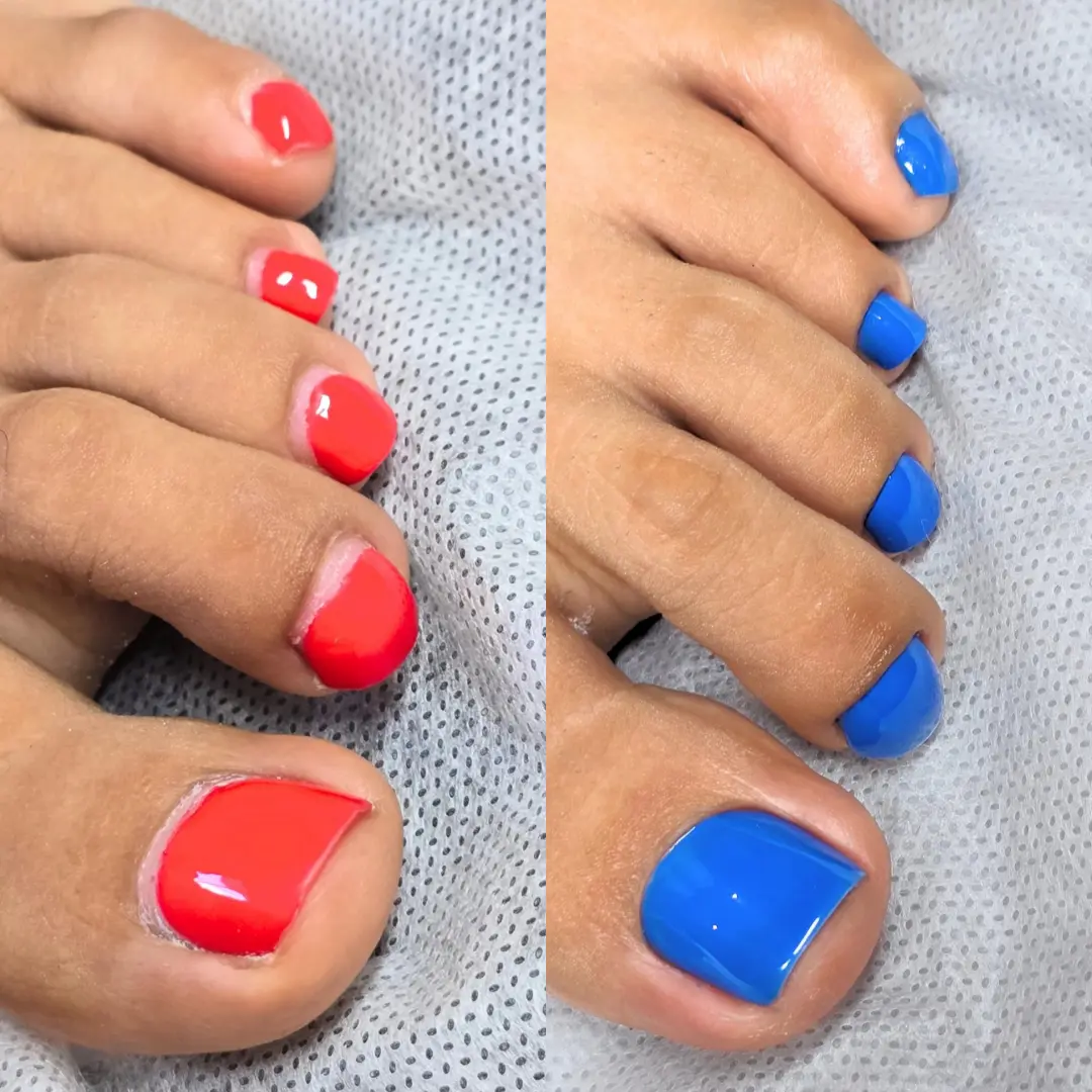 Pedicure profesional en seco para el cuidado de uñas y pies en LOVEL BEAUTY